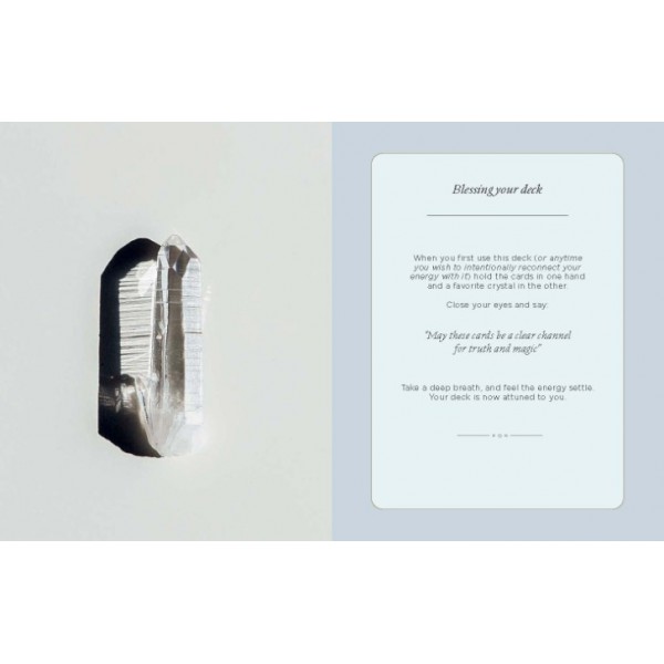 Crystals: The Oracle Deck by Doren, Yulia Van - ship in 10-20 business days, supplied by US partner