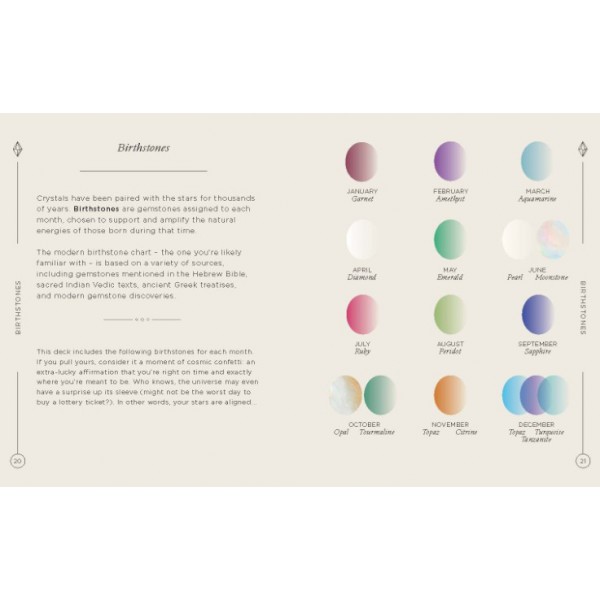 Crystals: The Oracle Deck by Doren, Yulia Van - ship in 10-20 business days, supplied by US partner