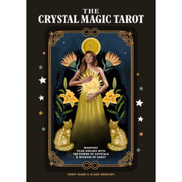 The Crystal Magic Tarot by Kerry Ward and Clare Gregory - ship in 10-20 business days, supplied by US partner