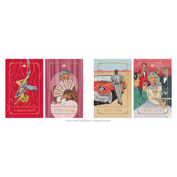 Tinseltown Tarot by 50s Vintage Dame - ship in 10-20 business days, supplied by US partner