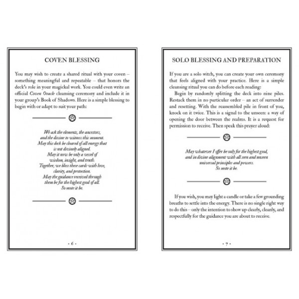 Coven Oracle by Fiona Horne - ship in 10-20 business days, supplied by US partner