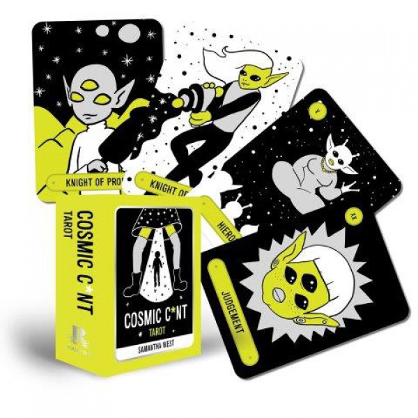 Cosmic C*nt Tarot by Sam West - ship in 10-20 business days, supplied by US partner