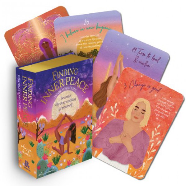 Finding Inner Peace Inspiration Cards by Olivia Burki - ship in 10-20 business days, supplied by US partner