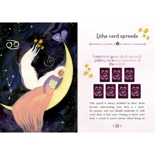 Seasons of the Witch - Litha Oracle by Lorriane Anderson, Juliet Diaz, and Tijana Lukovic - ship in 10-20 business days, supplied by US partner