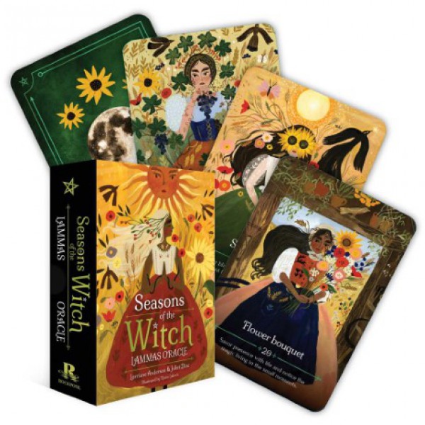 Seasons of the Witch - Lammas Oracle by Lorriane Anderson, Juliet Diaz, and Tijana Lukovic - ship in 10-20 business days, supplied by US partner