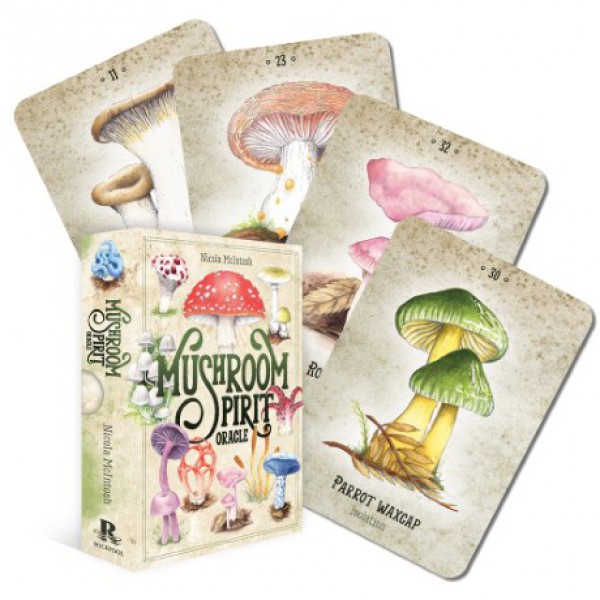 Mushroom Spirit Oracle by Nicola McIntosh - ship in 10-20 business days, supplied by US partner