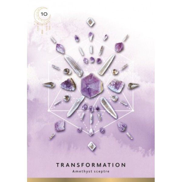 Crystal Grid Oracle - Deluxe Edition by Nicola McIntosh - ship in 10-20 business days, supplied by US partner