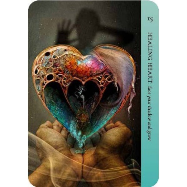 Healing Heart Oracle by Inna Segal and Jena Dellagrottaglia - ship in 10-20 business days, supplied by US partner