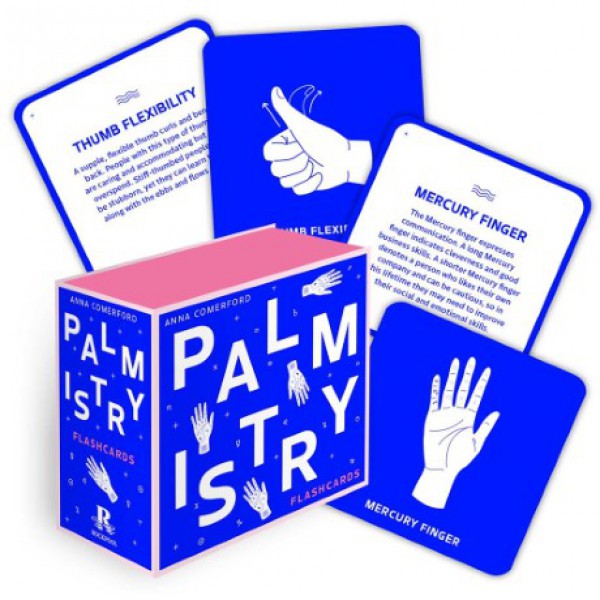 Palmistry Flashcards by Anna Comerford - ship in 10-20 business days, supplied by US partner