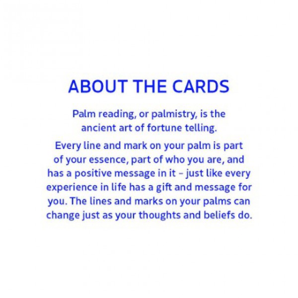 Palmistry Flashcards by Anna Comerford - ship in 10-20 business days, supplied by US partner