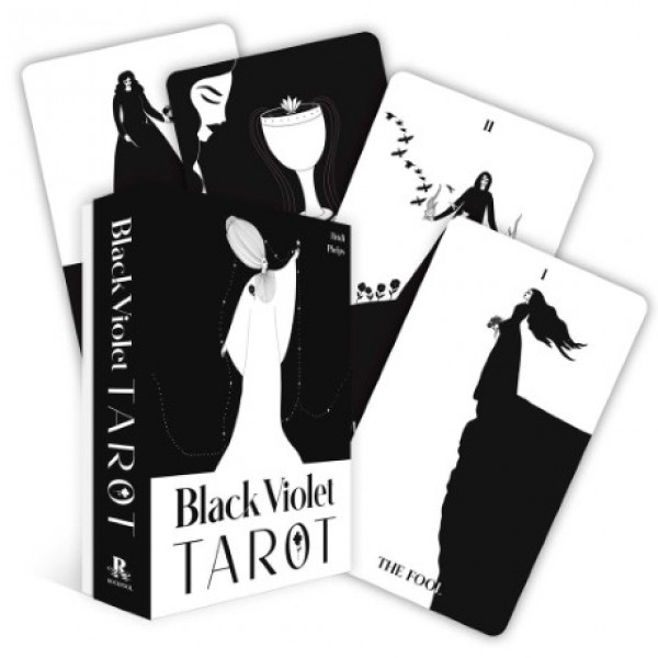 Black Violet Tarot by Heidi Phelps - ship in 10-20 business days, supplied by US partner