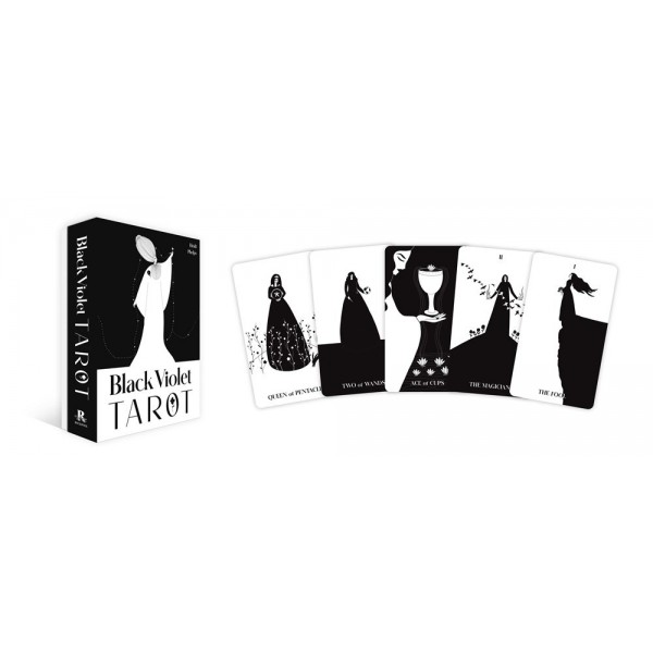 Black Violet Tarot by Heidi Phelps - ship in 10-20 business days, supplied by US partner