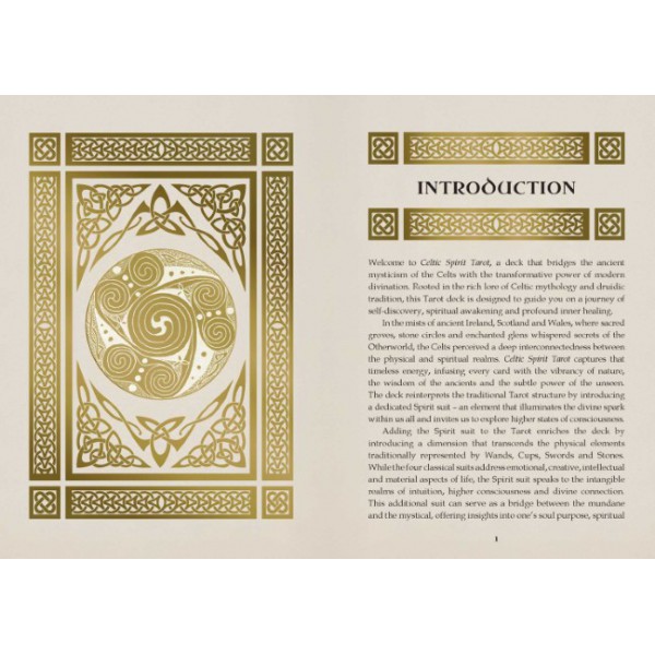 Celtic Spirit Tarot by Nicola McIntosh - ship in 10-20 business days, supplied by US partner