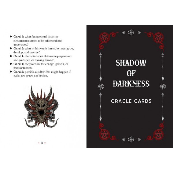Shadow of Darkness Oracle by Sirian Shadow - ship in 10-20 business days, supplied by US partner