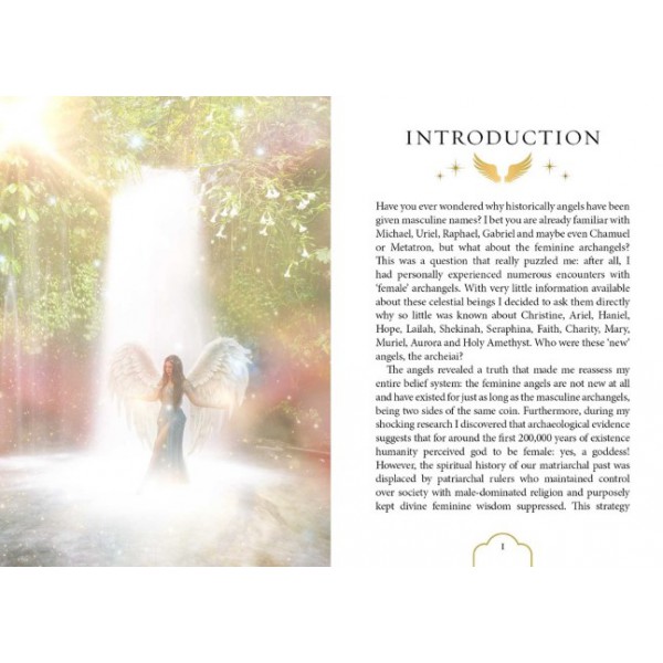 Divine Feminine Archangel Oracle by Claire Stone - ship in 10-20 business days, supplied by US partner