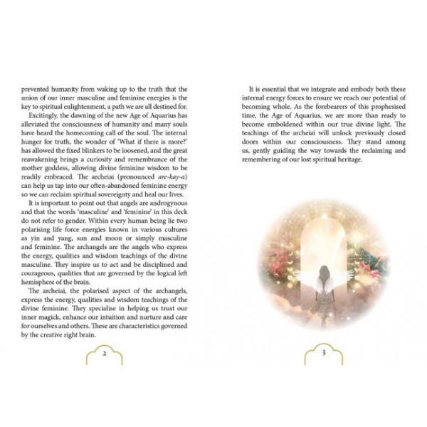 Divine Feminine Archangel Oracle by Claire Stone - ship in 10-20 business days, supplied by US partner