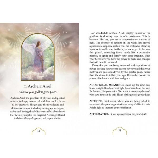 Divine Feminine Archangel Oracle by Claire Stone - ship in 10-20 business days, supplied by US partner