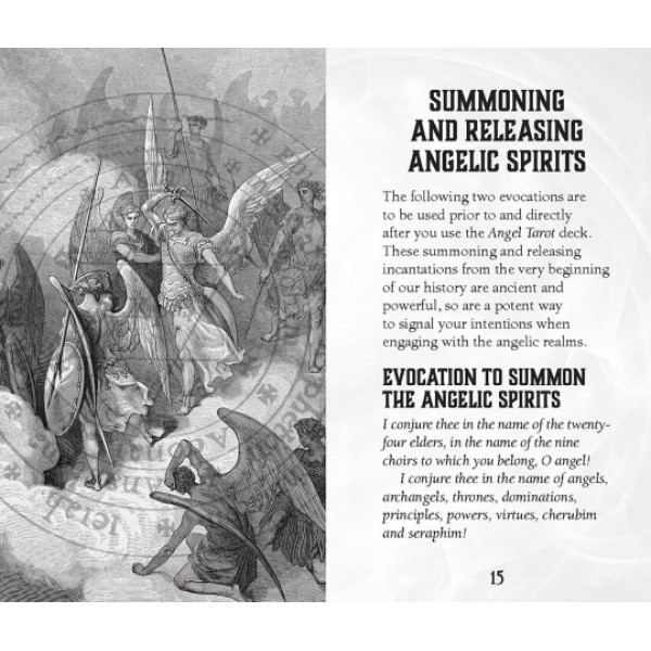 Angel Tarot Pocket Edition by Travis McHenry - ship in 10-20 business days, supplied by US partner