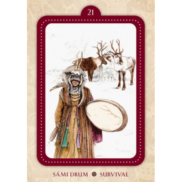 Spirit of the Drum Oracle by Barbara Meiklejohn-Free and Flavia Kate Peters - ship in 10-20 business days, supplied by US partner