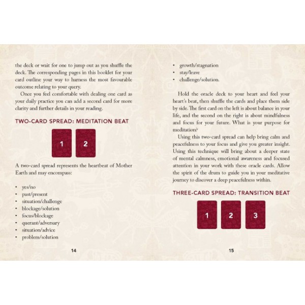 Spirit of the Drum Oracle by Barbara Meiklejohn-Free and Flavia Kate Peters - ship in 10-20 business days, supplied by US partner