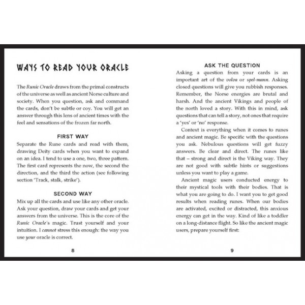 Runic Oracle by Richard Lister - ship in 10-20 business days, supplied by US partner