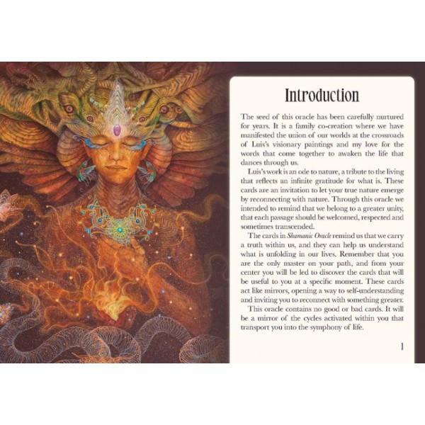 Shamanic Oracle by Luis Tamani - ship in 10-20 business days, supplied by US partner