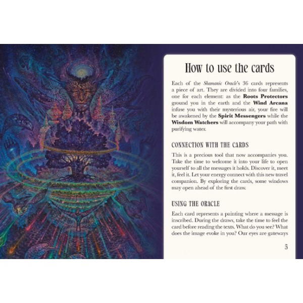 Shamanic Oracle by Luis Tamani - ship in 10-20 business days, supplied by US partner