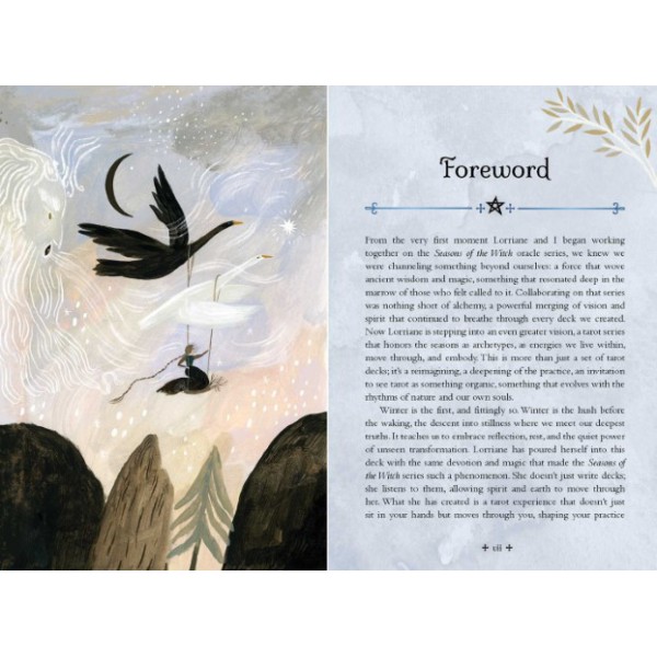Seasons of the Witch: Winter Tarot by Lorriane Anderson - ship in 10-20 business days, supplied by US partner