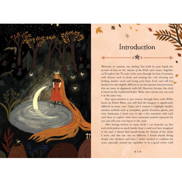 Seasons of the Witch Autumn Tarot by Lorriane Anderson - ship in 10-20 business days, supplied by US partner