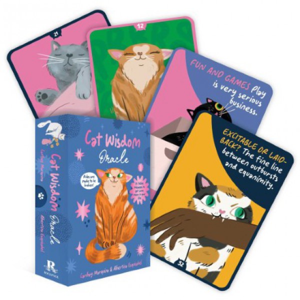 Cat Wisdom Oracle by Albertina Esquisabel - ship in 10-20 business days, supplied by US partner