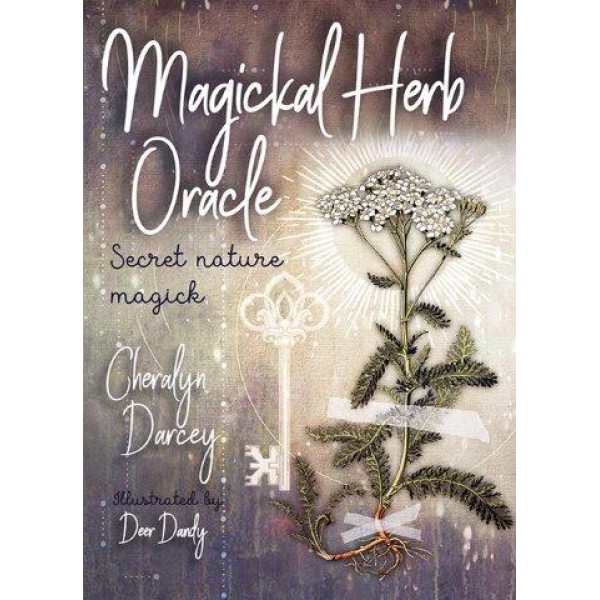 Magickal Herb Oracle: Secret Nature Magick by Cheralyn Darcey and Deer Dandy - ship in 10-20 business days, supplied by US partner