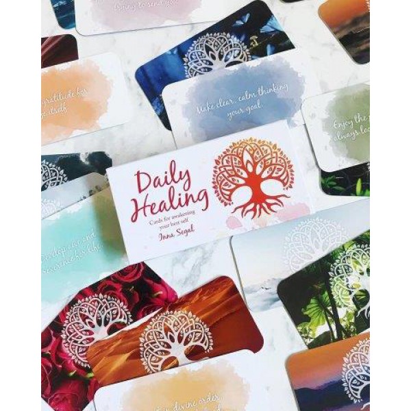 Daily Healing Cards by Inna Segal - ship in 10-20 business days, supplied by US partner