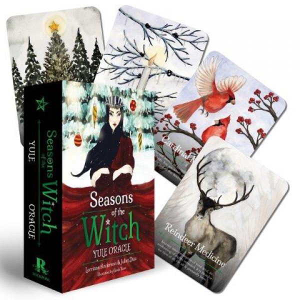 Seasons of the Witch: Yule Oracle by Juliet Diaz and Lorriane Anderson - ship in 10-20 business days, supplied by US partner