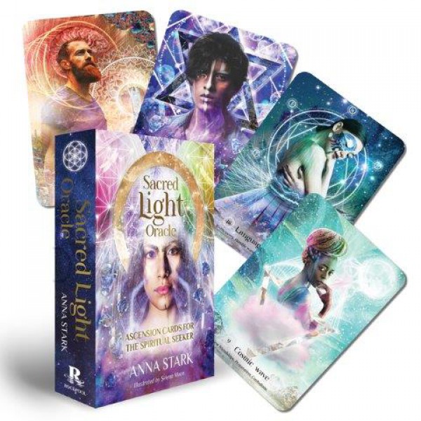 Sacred Light Oracle by Anna Stark and Selena Moon - ship in 10-20 business days, supplied by US partner