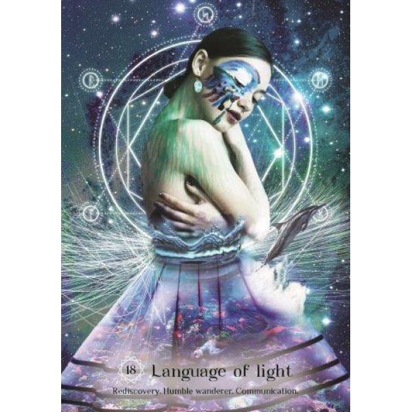 Sacred Light Oracle by Anna Stark and Selena Moon - ship in 10-20 business days, supplied by US partner