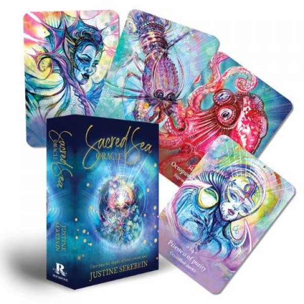 Sacred Sea Oracle by Justine Serebrin - ship in 10-20 business days, supplied by US partner