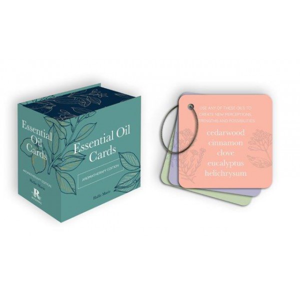 Essential Oil Cards: Aromatherapy Edition by Hallie Marie - ship in 10-20 business days, supplied by US partner