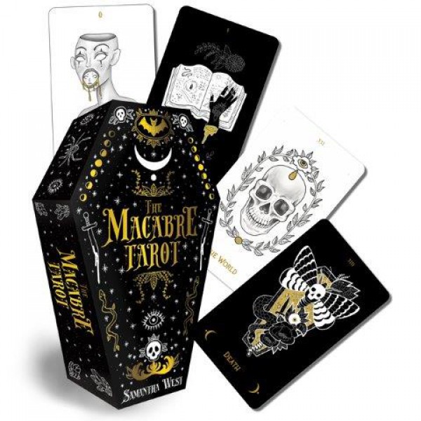 The Macabre Tarot by Sam West - ship in 10-20 business days, supplied by US partner