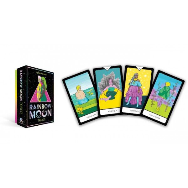 Rainbow Moon Tarot by Sam West - ship in 10-20 business days, supplied by US partner