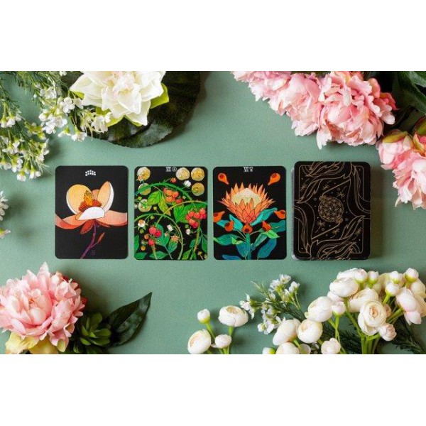 Botanica: A Tarot Deck about the Language of Flowers by Kevin Stanton - ship in 10-20 business days, supplied by US partner