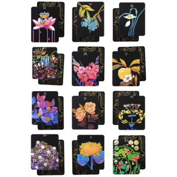 Botanica: The Tarot Deck about the Language of Flowers by Kevin Jay Stanton - ship in 10-20 business days, supplied by US partner