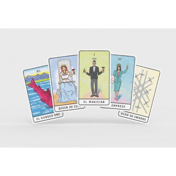 El Tarot Deck: Millennial Lotería Edition by Mike Alfaro - ship in 10-20 business days, supplied by US partner