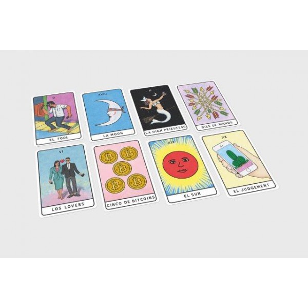 El Tarot Deck: Millennial Lotería Edition by Mike Alfaro - ship in 10-20 business days, supplied by US partner