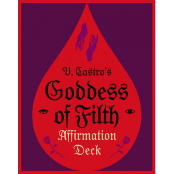The Goddess of Filth Affirmation Deck by V Castro - ship in 10-20 business days, supplied by US partner