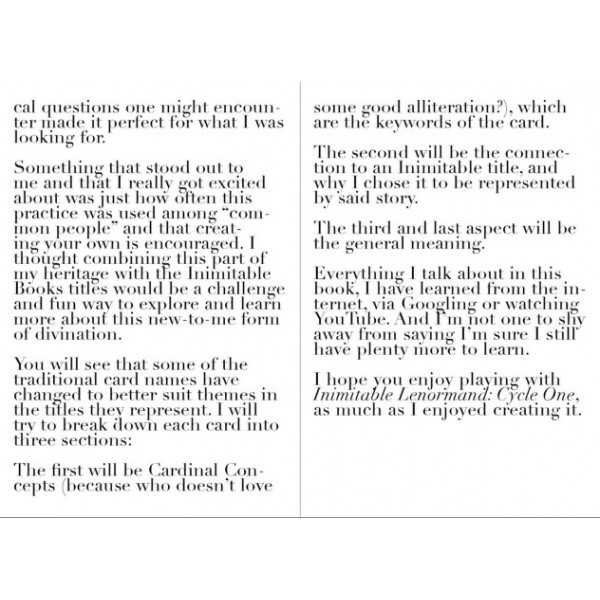 Enchanted Glass: An Inimitable Lenormand Deck by Veronica King - ship in 10-20 business days, supplied by US partner