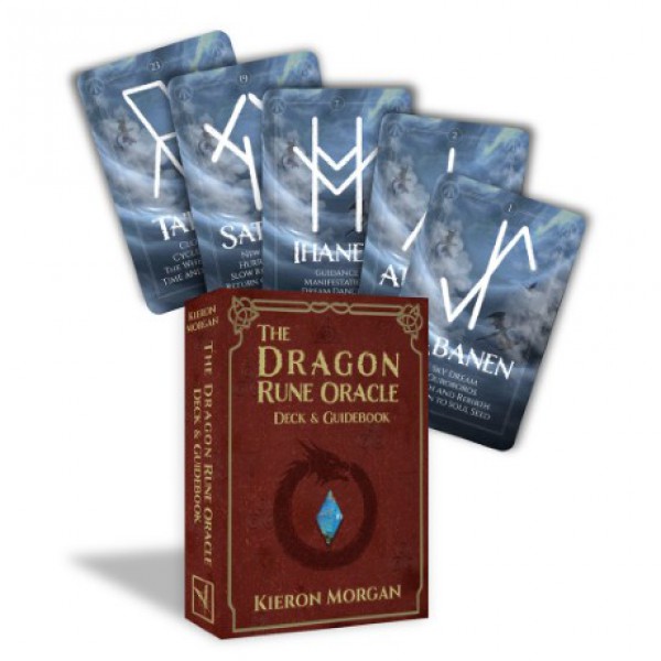Dragon Rune Oracle by Kieron Morgan - ship in 10-20 business days, supplied by US partner