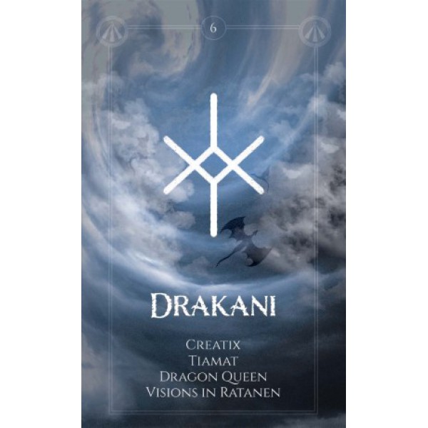Dragon Rune Oracle by Kieron Morgan - ship in 10-20 business days, supplied by US partner
