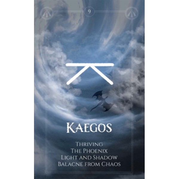 Dragon Rune Oracle by Kieron Morgan - ship in 10-20 business days, supplied by US partner