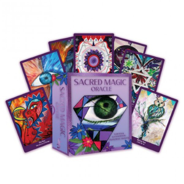Sacred Magic Oracle Deck by Tahverlee Anglen - ship in 10-20 business days, supplied by US partner