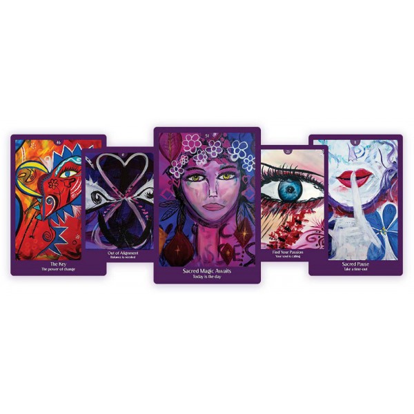 Sacred Magic Oracle Deck by Tahverlee Anglen - ship in 10-20 business days, supplied by US partner
